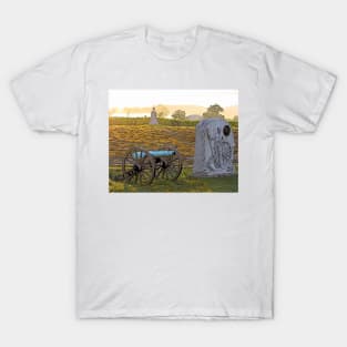 Gettysburg Battlefield Peach Orchard Area - No Lettering T-Shirt